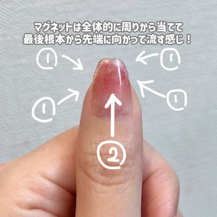 ジェルネイル(ライト対応)/セリア/ジェルネイルを使ったクチコミ(2枚目)