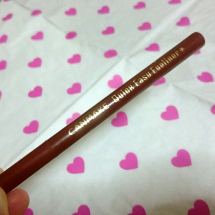 クイックイージーアイライナー/キャンメイク/リキッドアイライナーを使ったクチコミ(1枚目)