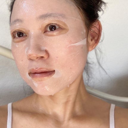 ディープモイスチャー マスク (ケアクリーム付き)/cerXcer/シートマスク・パックを使ったクチコミ(6枚目)