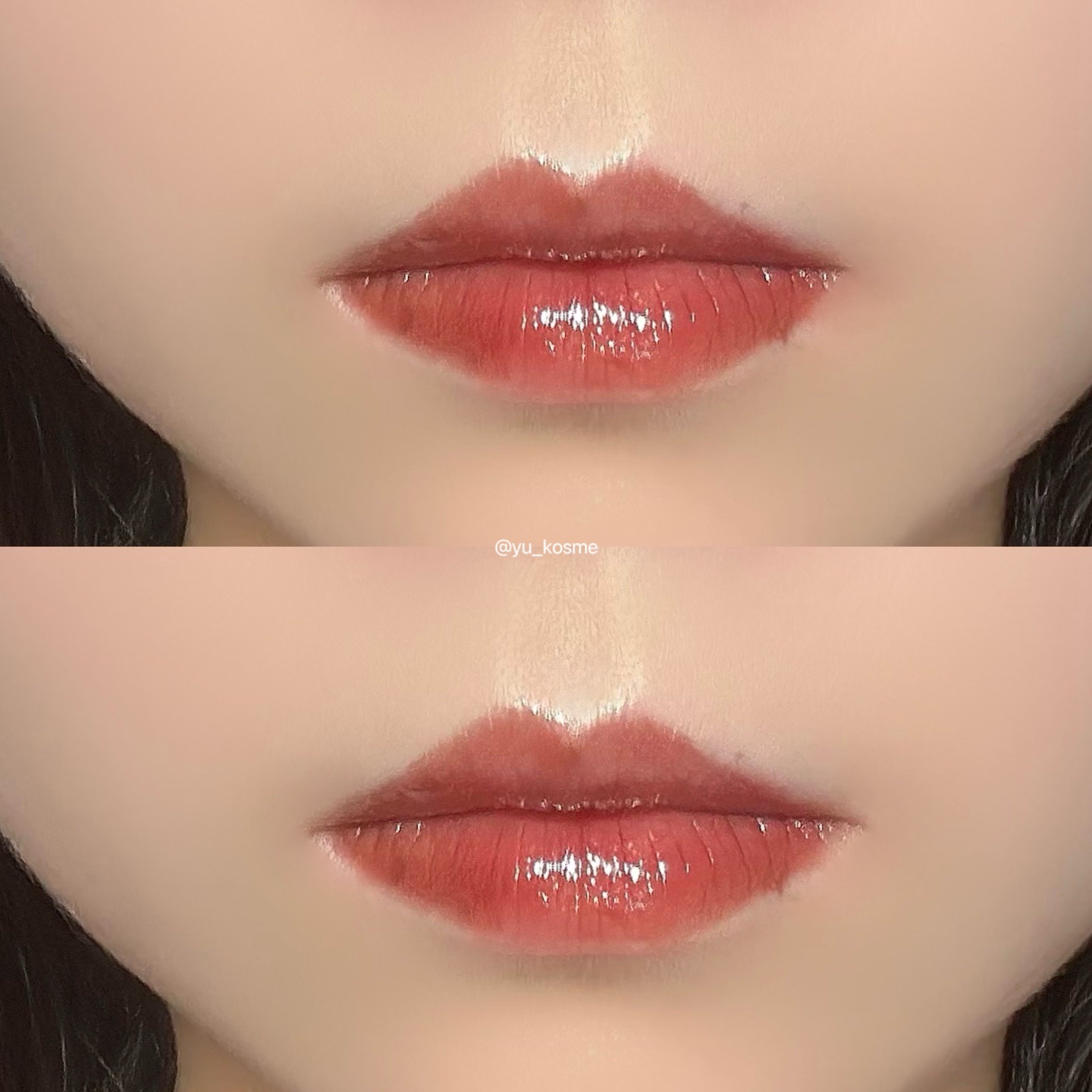 グロウベールティント RD02 Deep Hazy/BANILA CO/リップティントを使ったクチコミ（3枚目）