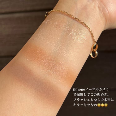 ダズル アイシャドウ クアッド 001 グレイジング ブラウン/REVLON/アイシャドウパレットを使ったクチコミ（3枚目）