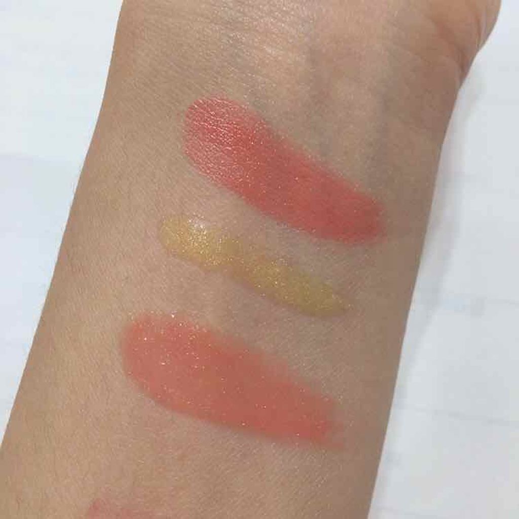 スパイシージェリーリップグロス グリッターピンク/LB/リップグロスを使ったクチコミ（2枚目）