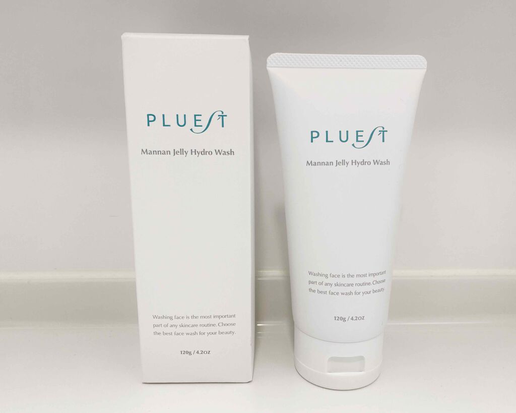 マンナンジェリーハイドロウォッシュ/PLUEST/洗顔料を使ったクチコミ(1枚目)