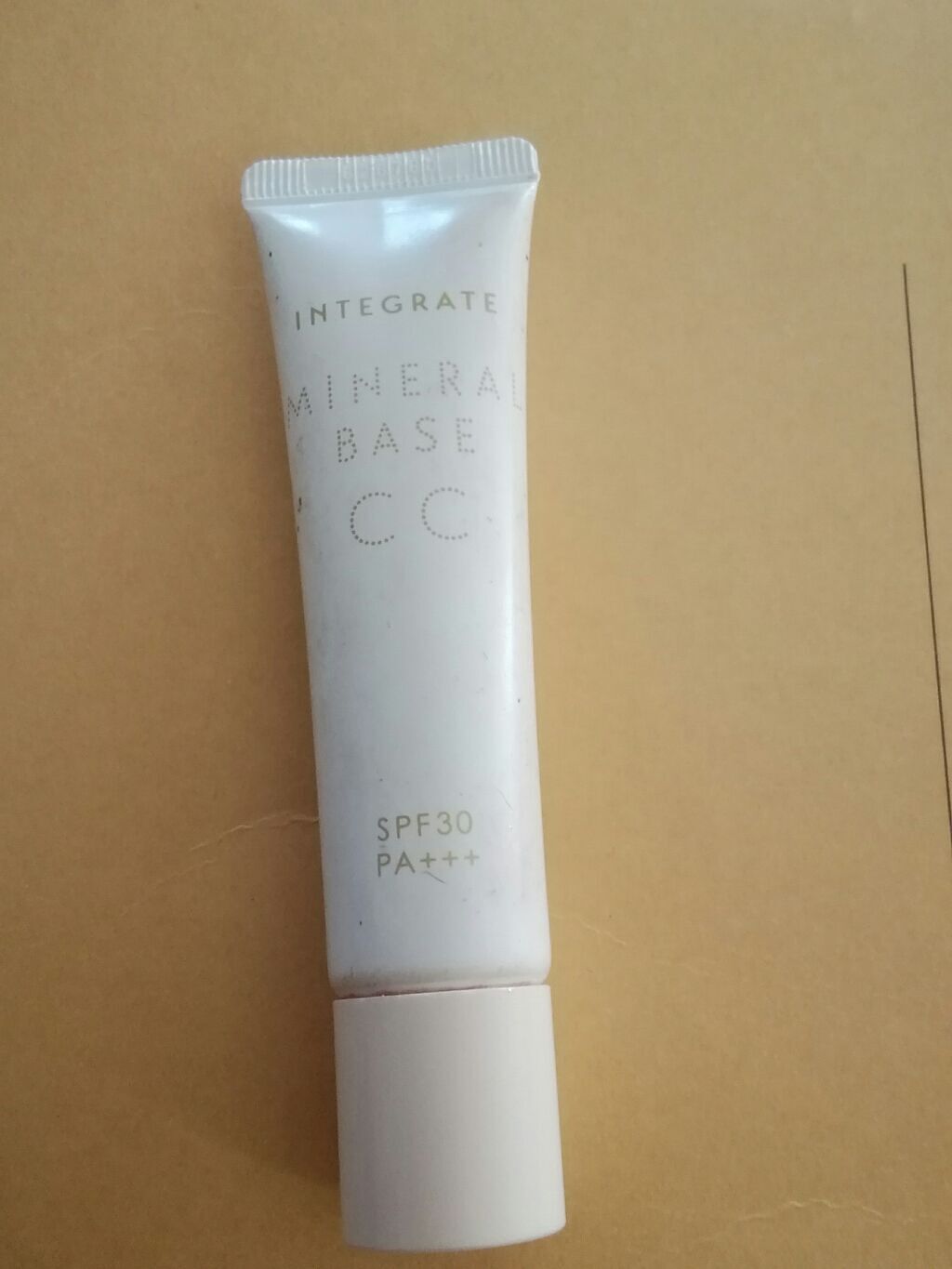 ミネラルベース CC/インテグレート/CCクリームを使ったクチコミ(1枚目)