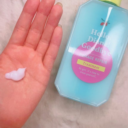 ハローダイアン グッバイ ダメージリペア シャンプー/トリートメント トリートメント本体400ml/ダイアン/市販シャンプーを使ったクチコミ(3枚目)