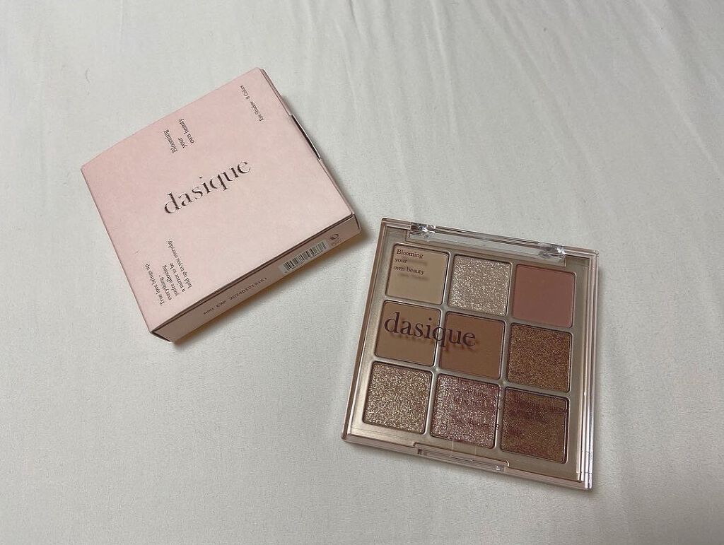 シャドウパレット/dasique/アイシャドウパレットを使ったクチコミ（1枚目）