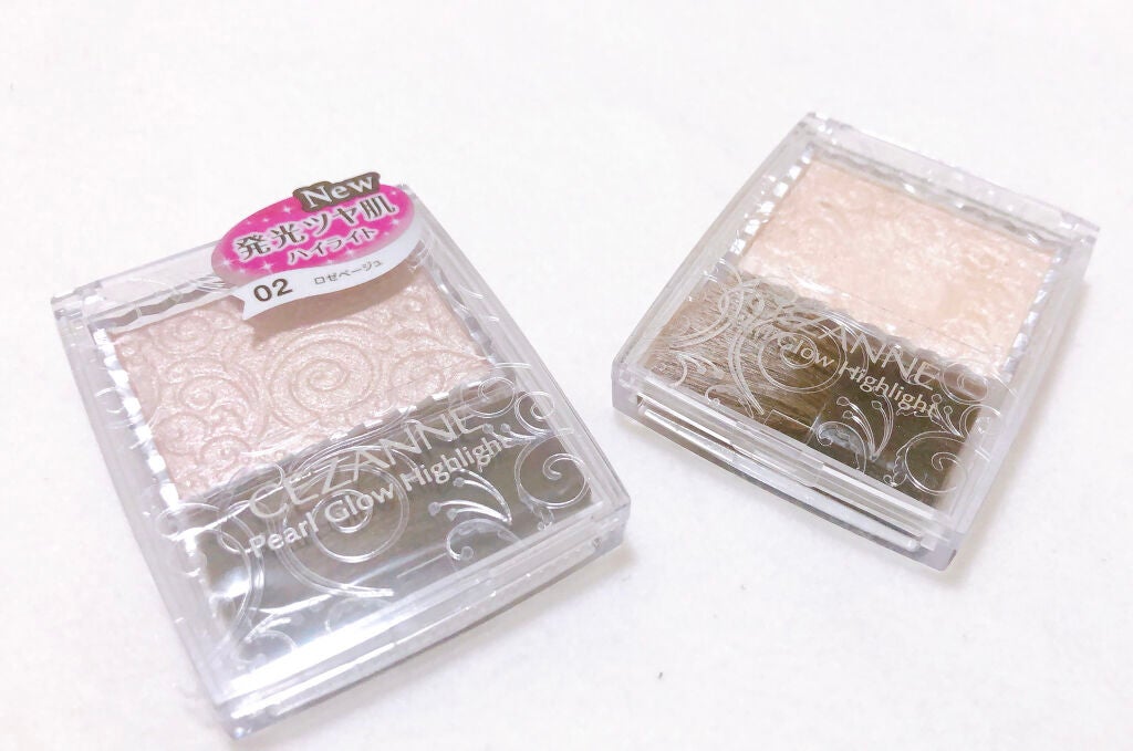 パールグロウハイライト/CEZANNE/パウダーハイライトを使ったクチコミ(1枚目)