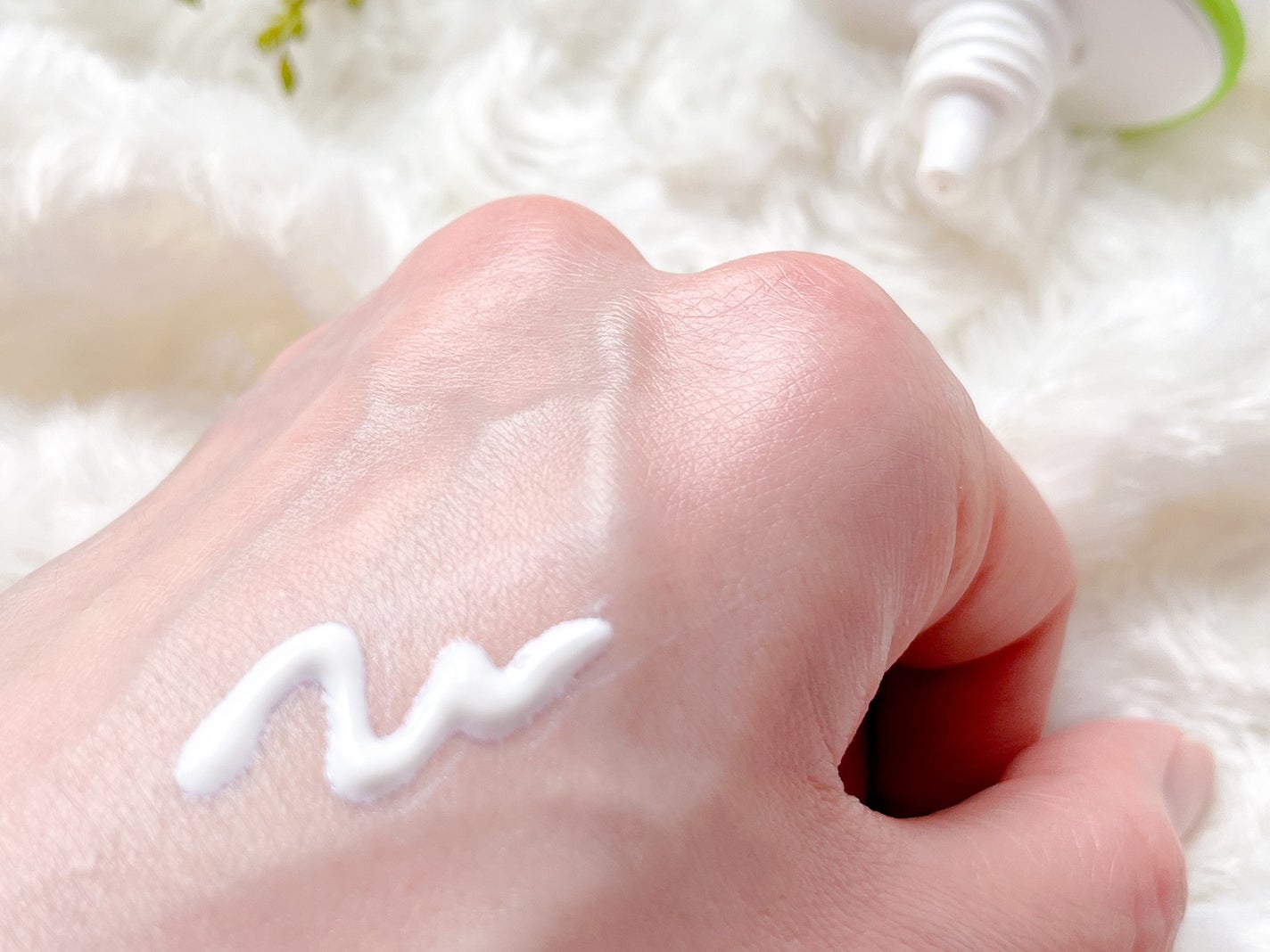 グリーンマイルドアップサンプラス/Dr.G/日焼け止めクリームを使ったクチコミ(3枚目)