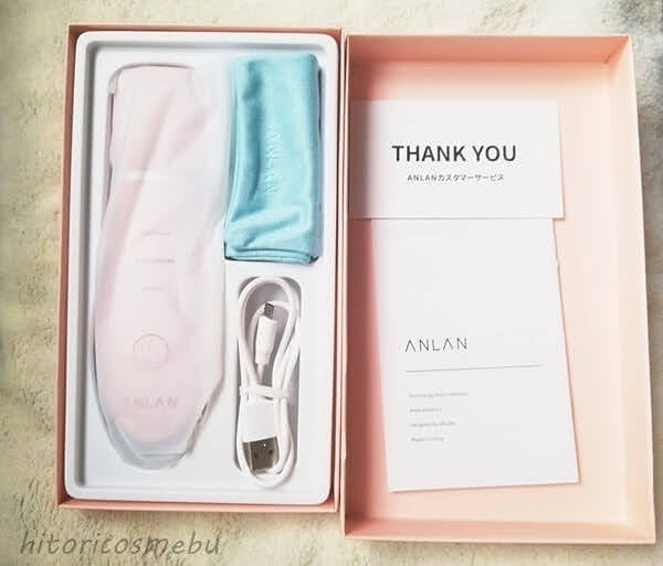 ANLAN ウォーターピーリング 光 美顔器のクチコミ「ANLAN　ウォータピーリング

小鼻周りの毛穴汚れや、角質などが最近気になったので、
お安く.....」（3枚目）