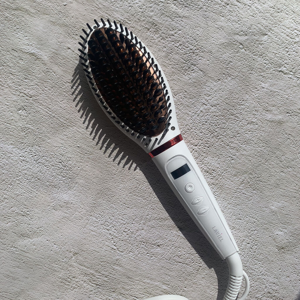 LAVIEL ブラシアイロン/LAVIEL/ヒートブラシを使ったクチコミ（3枚目）
