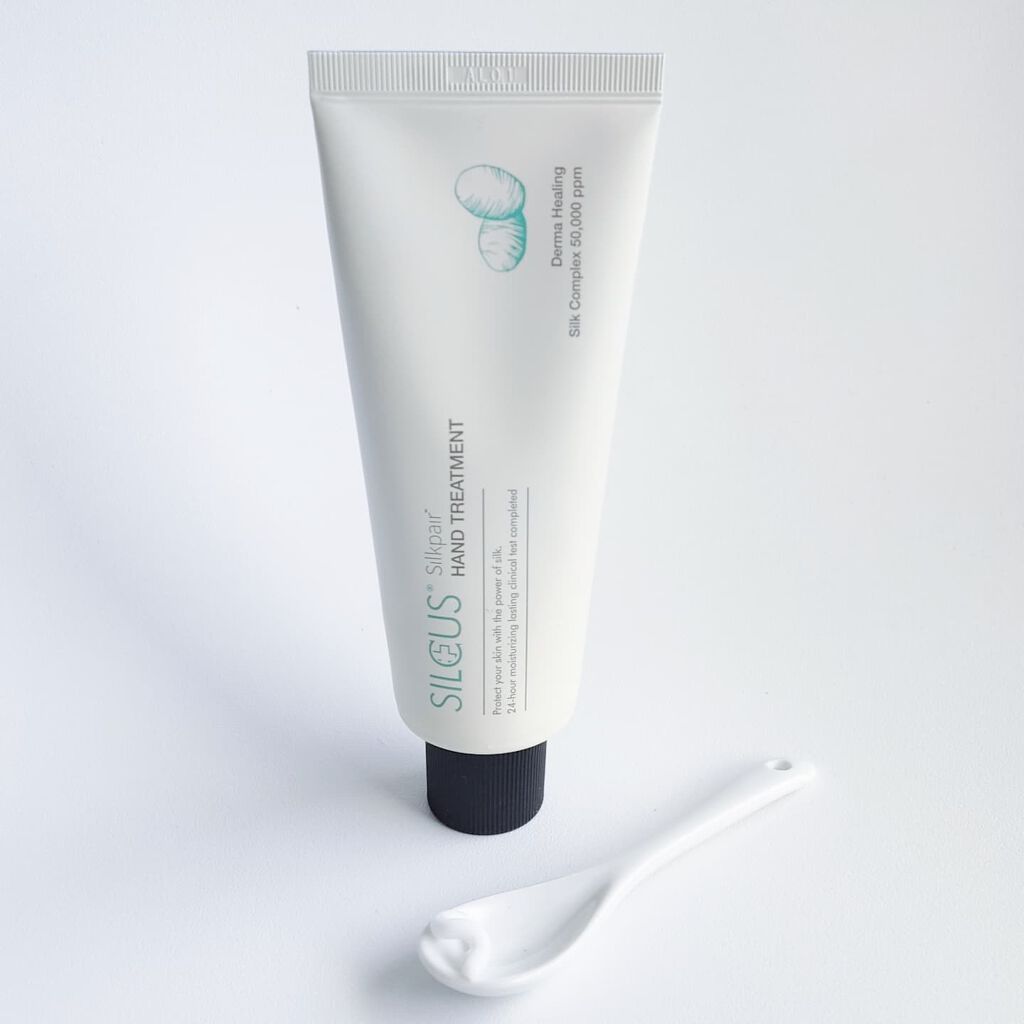 silcus シルクリペアバンドトリートメント/シルキュアス/ハンドクリームを使ったクチコミ（3枚目）