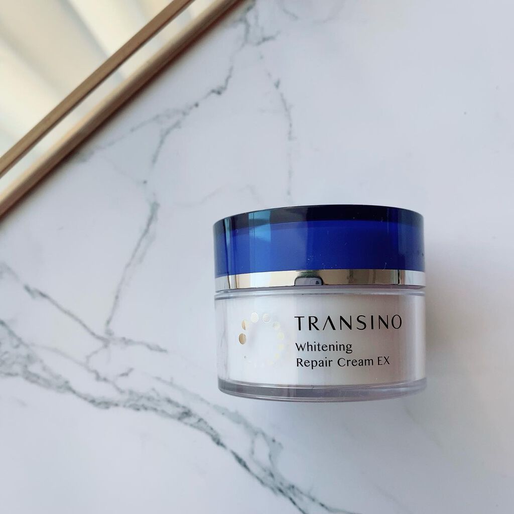 薬用ホワイトニングリペアクリームEX/トランシーノ/フェイスクリームを使ったクチコミ（1枚目）