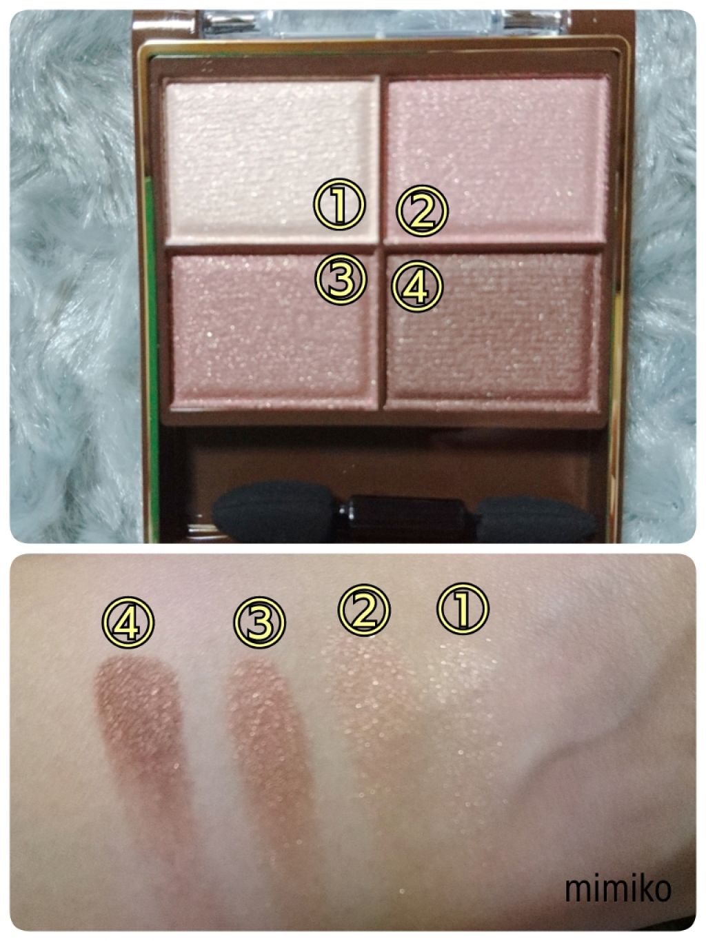 スキニーリッチシャドウ/excel/アイシャドウパレットを使ったクチコミ（2枚目）