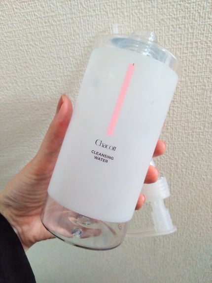 クレンジングウォーター/チャコット・コスメティクス/クレンジングウォーターを使ったクチコミ(1枚目)