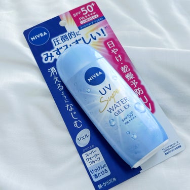 ...♡
.
ニベア
ニベアUV　ウォータージェルEX
SPF 50+・PA++++ (顔・からだ用)
.
発売前に新商品をお試し！
ニベア花王からいただきました。
.
圧倒的にみずみずしい使い心地*！