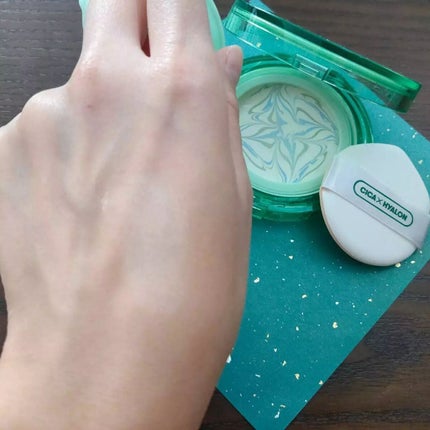 CICA スキンフィットカバークッション/VT/クッションファンデーションを使ったクチコミ(2枚目)