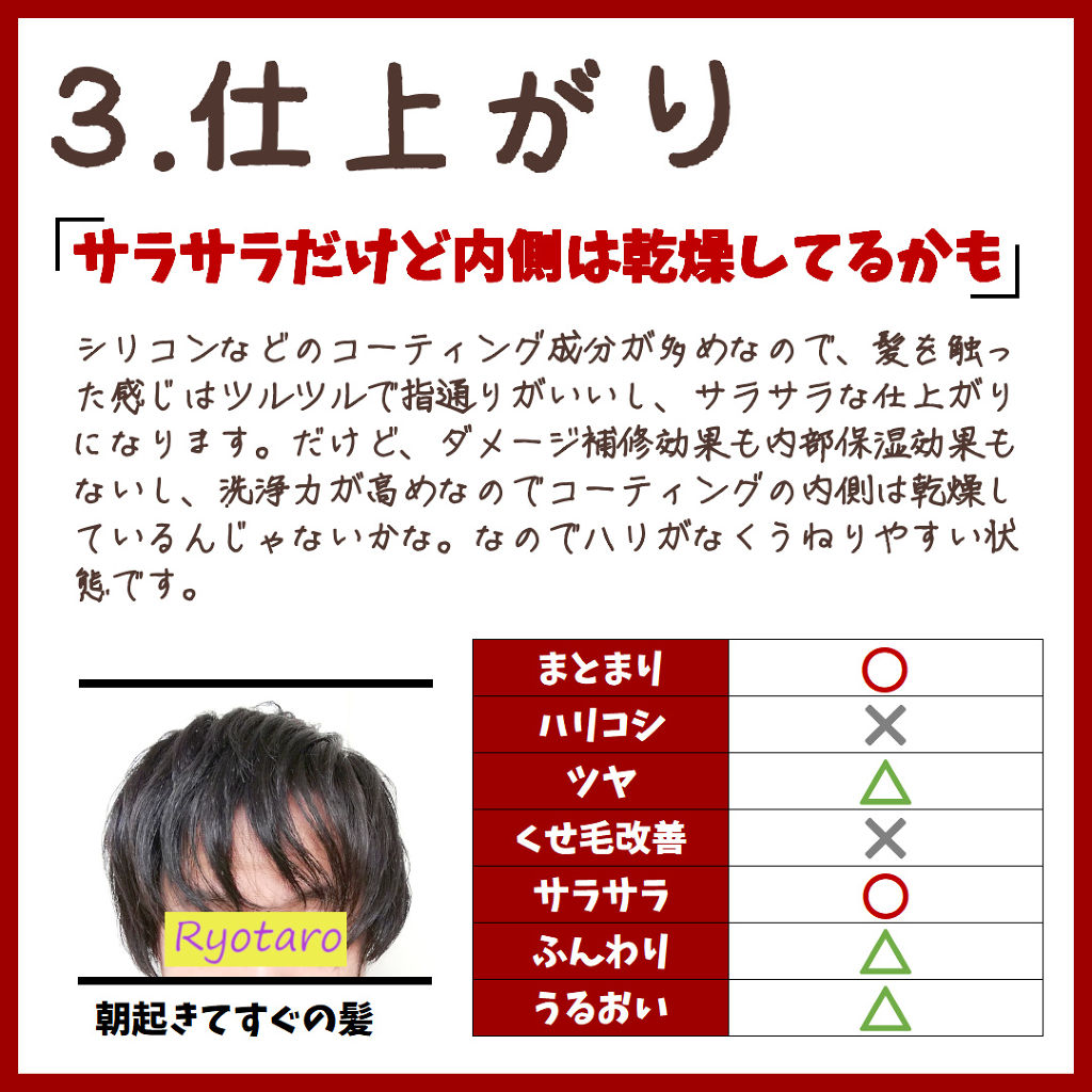 エルセーヴ ダメージケアPROEX シャンプー／コンディショナー/ロレアル パリ/市販シャンプーを使ったクチコミ（3枚目）