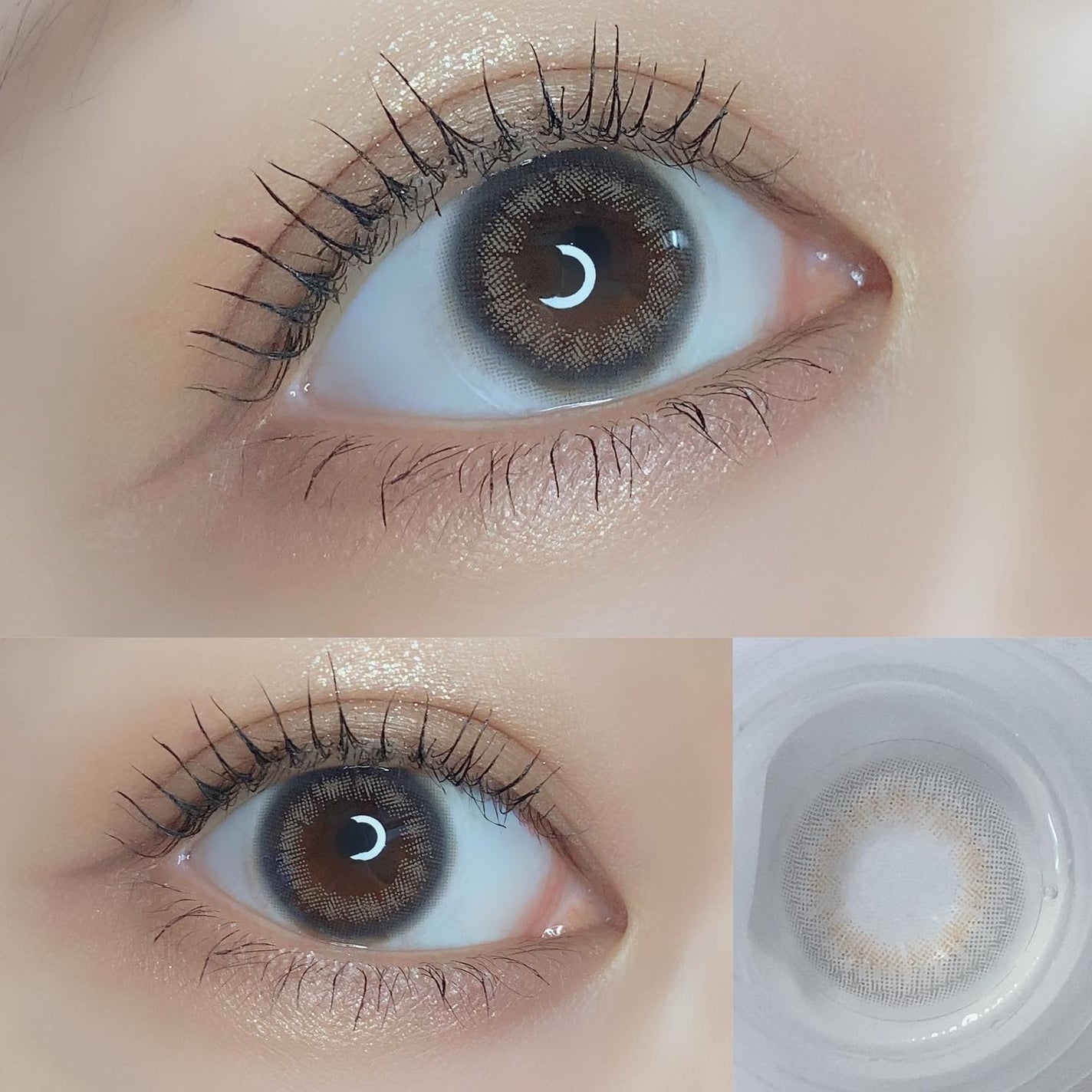 ピエナージュ ミミジェム マンスリー/PienAge/1ヶ月(1MONTH)カラコンを使ったクチコミ(3枚目)