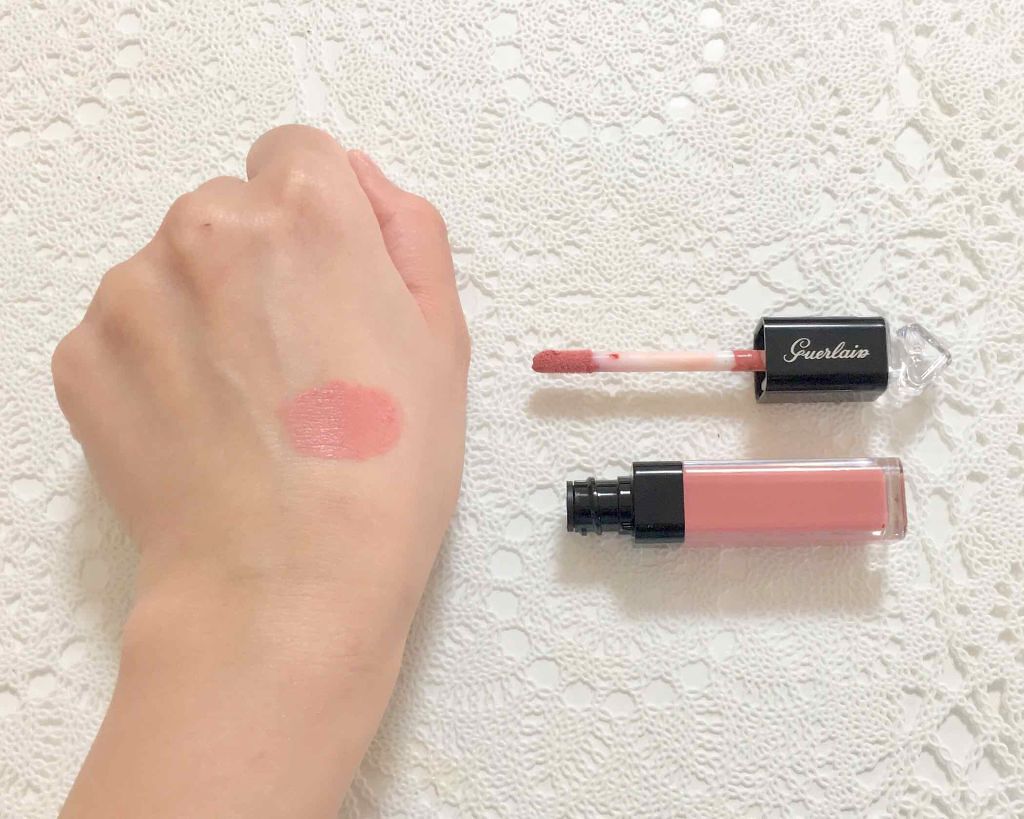 ラ プティット ローブ ノワール リップ カラーインク/GUERLAIN/口紅を使ったクチコミ（2枚目）