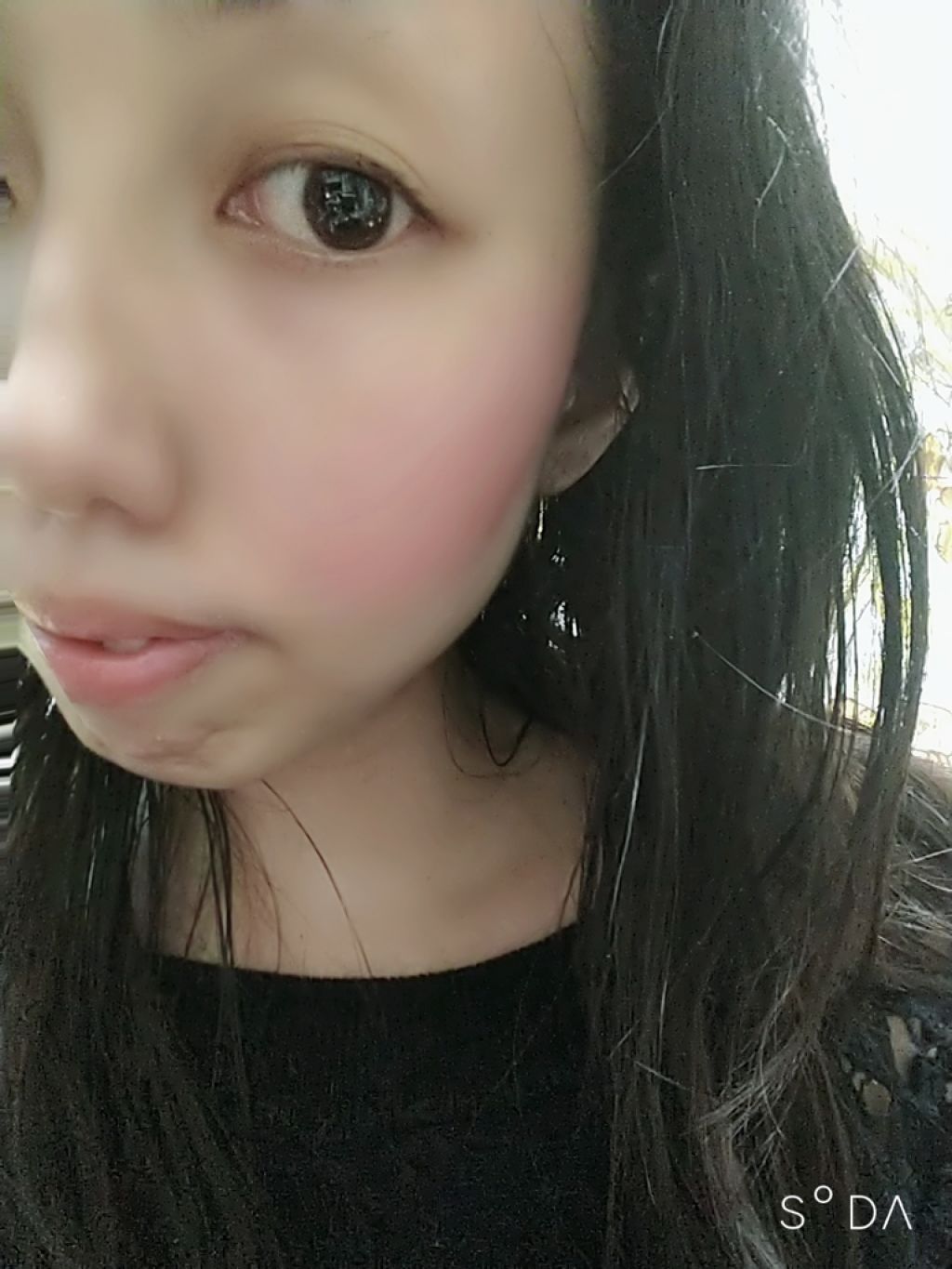 ブライトアップチークN/media/パウダーチークを使ったクチコミ(1枚目)