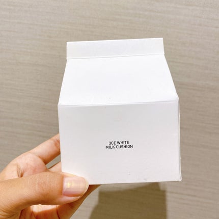 WHITE MILK CUSHION/3CE/クッションファンデーションを使ったクチコミ(7枚目)