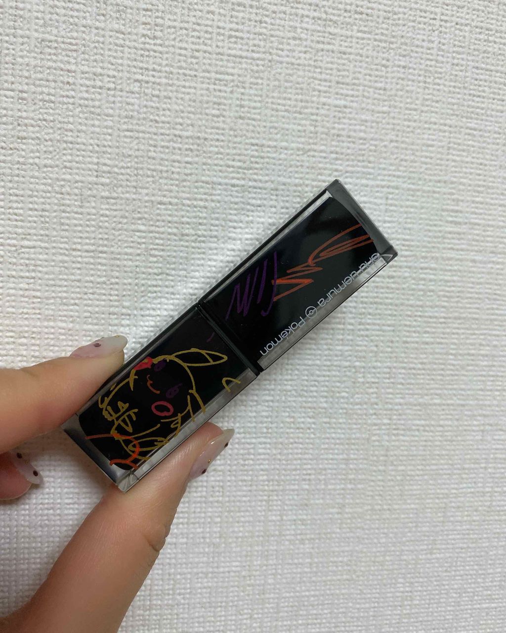 ルージュ アンリミテッド ラッカーシャイン<2019年クリスマスコフレ限定>/shu uemura/口紅を使ったクチコミ(2枚目)