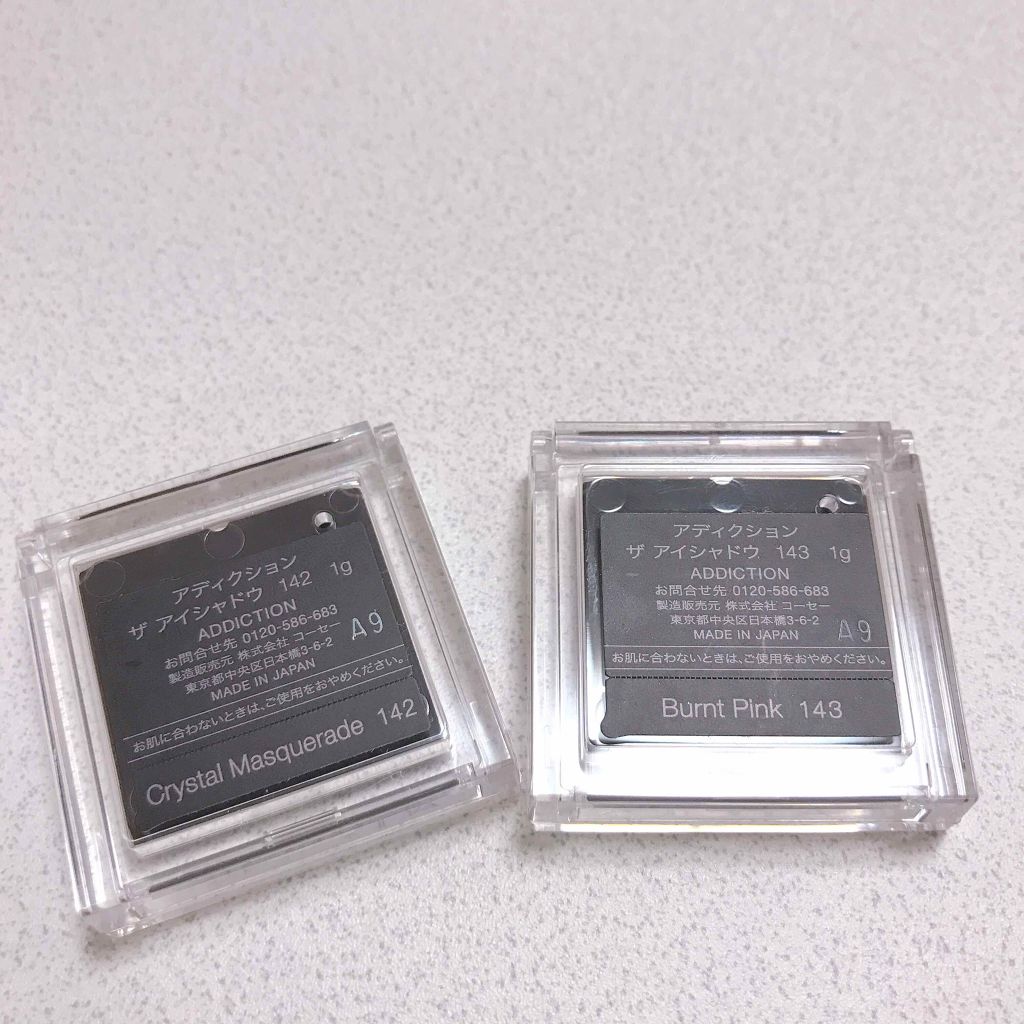 アディクション ザ アイシャドウ 143 Burnt Pink (M)★限定色/ADDICTION/単色アイシャドウを使ったクチコミ（3枚目）
