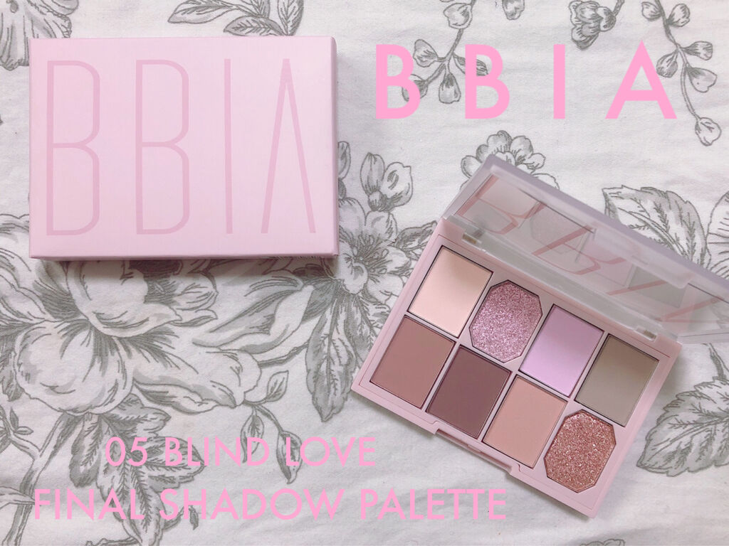 ファイナルシャドウパレット4/BBIA/アイシャドウパレットを使ったクチコミ（1枚目）