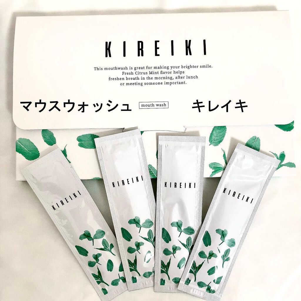 マウスウォッシュ キレイキ/FABIUS/マウスウォッシュ・スプレーを使ったクチコミ(1枚目)