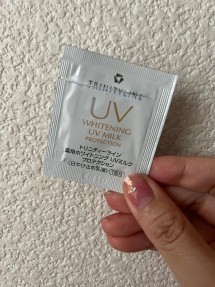 薬用ホワイトニング UVミルク プロテクション/トリニティーライン/日焼け止めミルクを使ったクチコミ(1枚目)