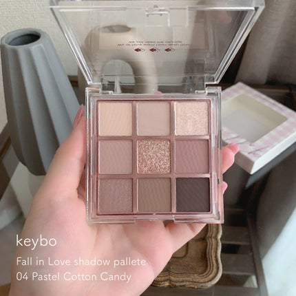 KEYBO FALL IN LOVE SHADOW PALETTE/keybo/アイシャドウパレットを使ったクチコミ(2枚目)