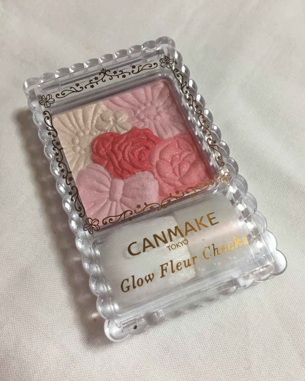 グロウフルールチークス/キャンメイク/パウダーチークを使ったクチコミ(1枚目)