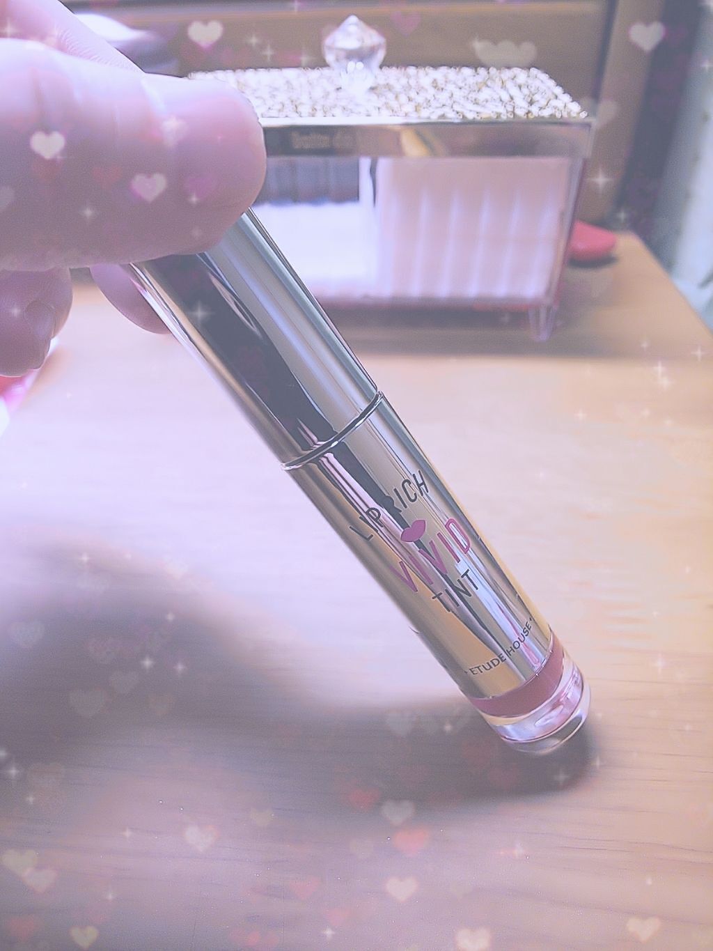 リップリッチ ビビッドティント/ETUDE/口紅を使ったクチコミ(1枚目)