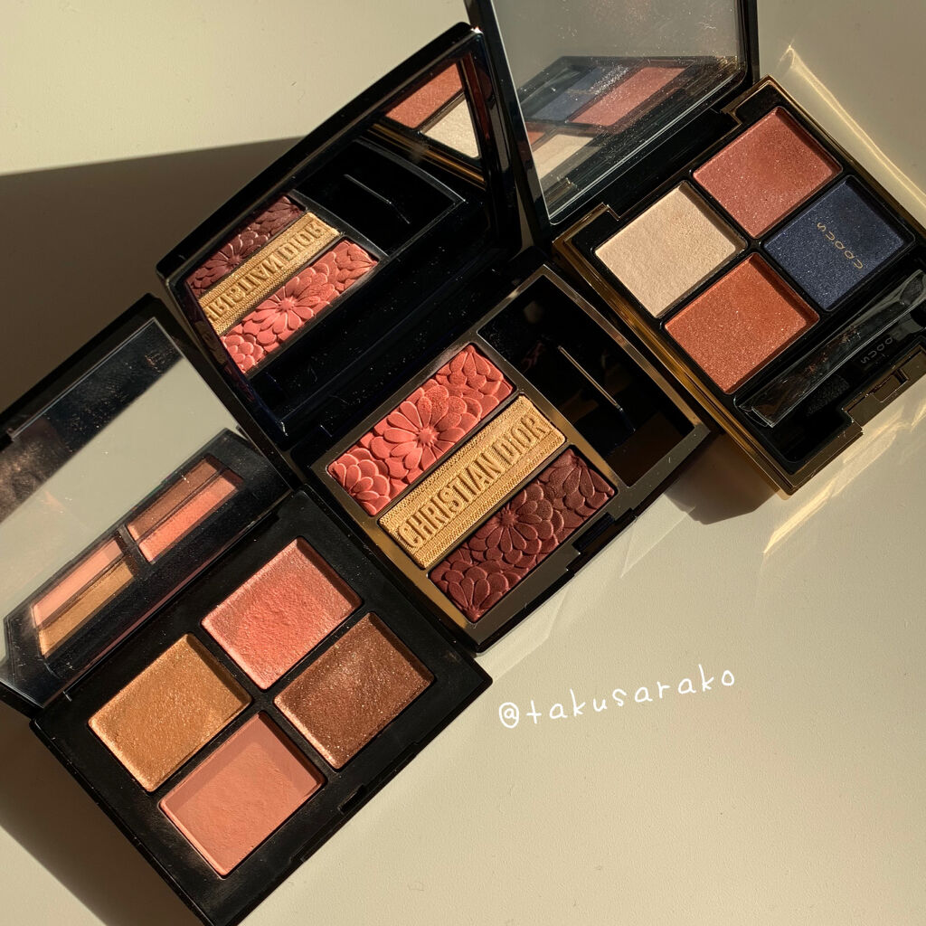 トリオ ブリック パレット＜ピュア グロウ＞/Dior/アイシャドウパレットを使ったクチコミ（1枚目）