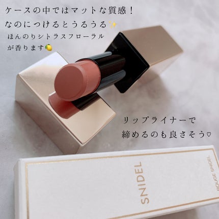 ルージュスナイデル n/SNIDEL BEAUTY/口紅を使ったクチコミ(2枚目)