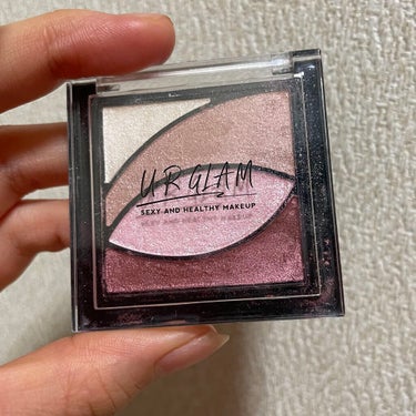 UR GLAM　VELVET EYE COLOR PALETTE バーガンディ/U R GLAM/アイシャドウパレットの画像