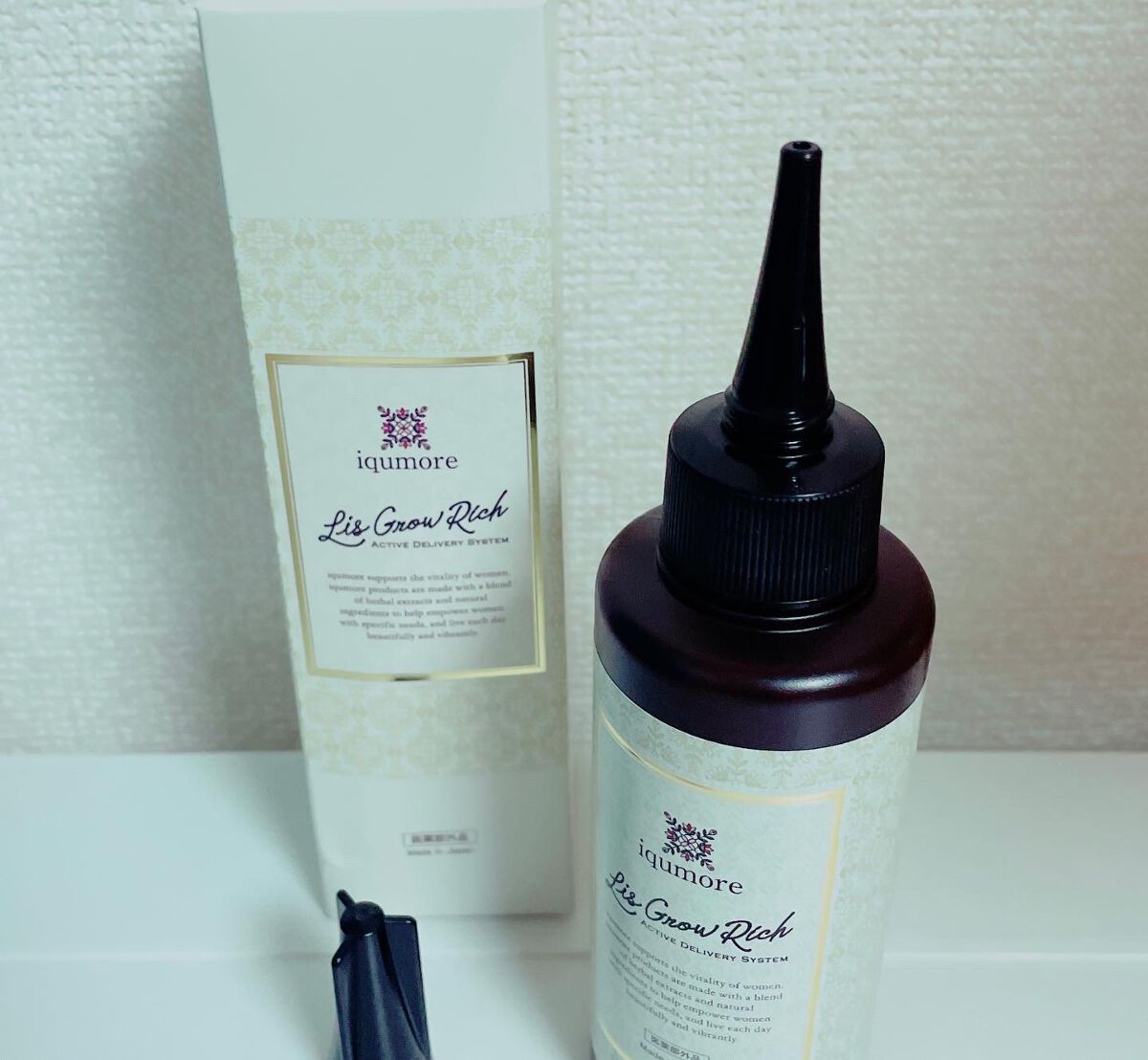 ナノグロウリッチ/iqumore/頭皮ローションを使ったクチコミ（2枚目）