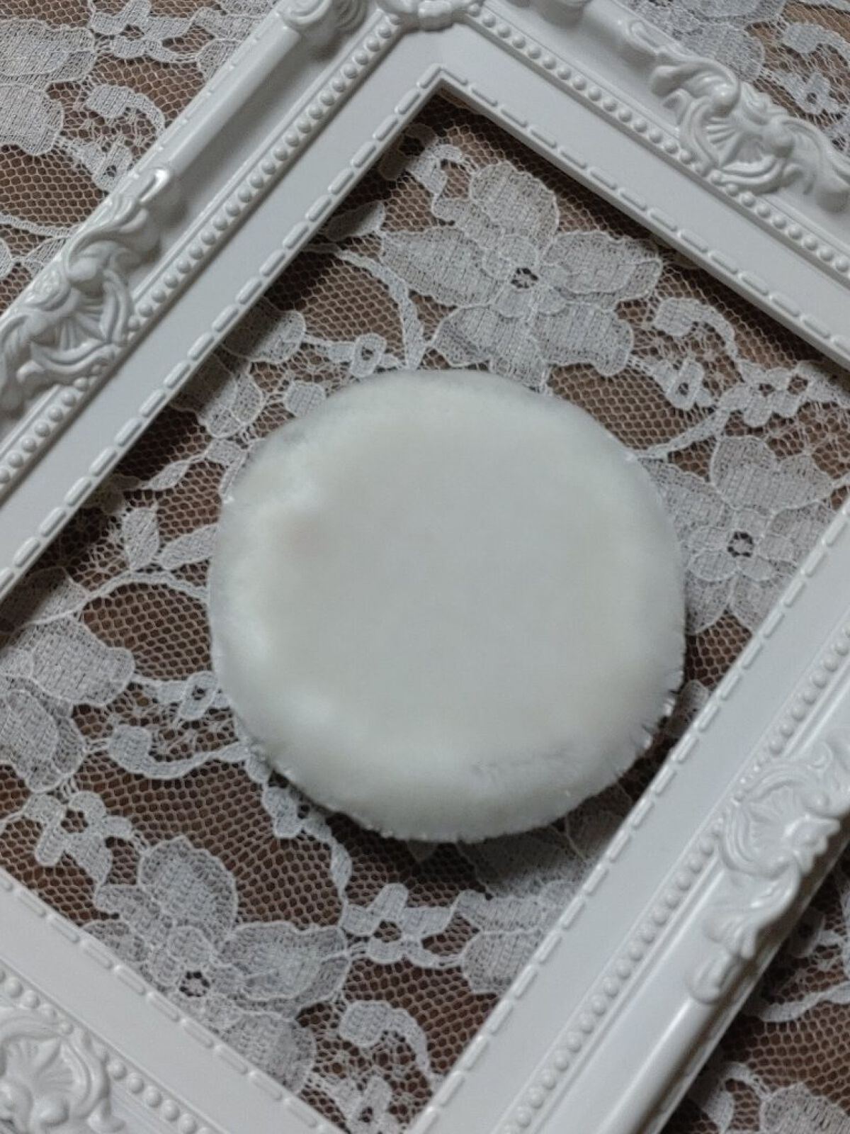 ビロードタッチパフ 2P/ロージーローザ/パフ・スポンジを使ったクチコミ（2枚目）