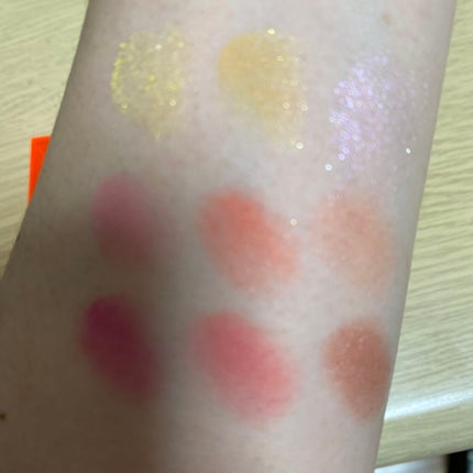 UR GLAM BLOOMING EYE COLOR PALETTE/U R GLAM/アイシャドウパレットを使ったクチコミ(3枚目)