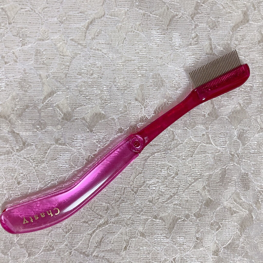 マスカラコーム メタルN（ナチュラル）/チャスティ/その他化粧小物を使ったクチコミ（2枚目）