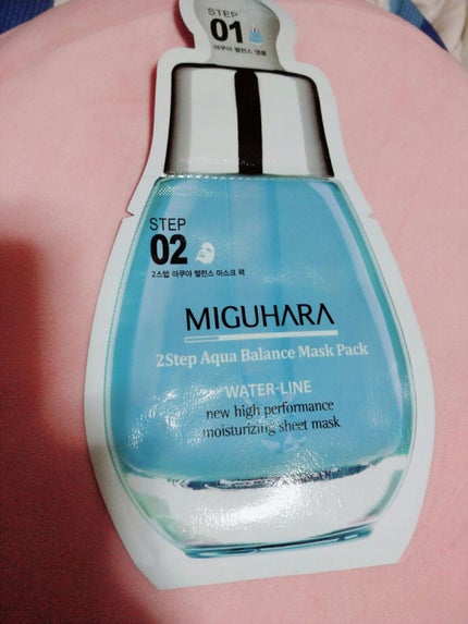 2Step Aqua Balance Mask Pack /MIGUHARA/シートマスク・パックを使ったクチコミ(1枚目)