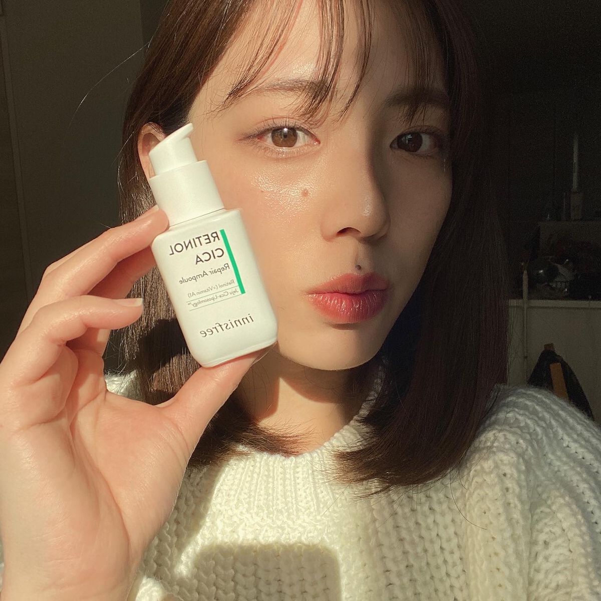 レチノール シカ リペア セラム/innisfree/美容液を使ったクチコミ(3枚目)