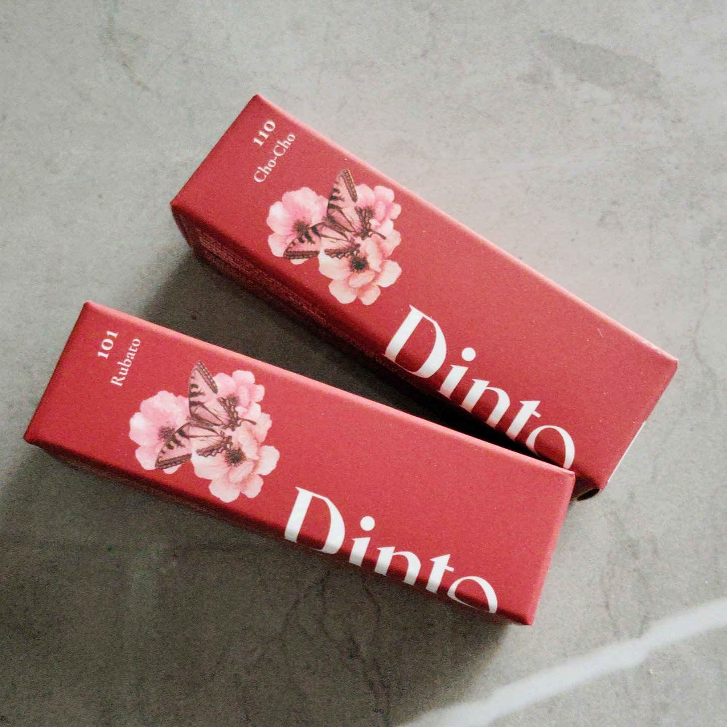 マダムバタフライコレクション ブラーニングリップベール/Dinto/口紅を使ったクチコミ（2枚目）