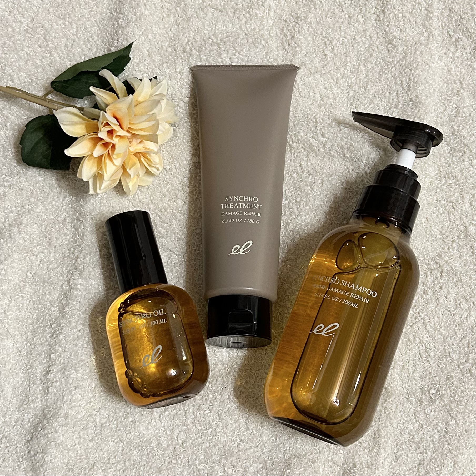 シンクロオイル/ELECTRON/ヘアオイルを使ったクチコミ（1枚目）