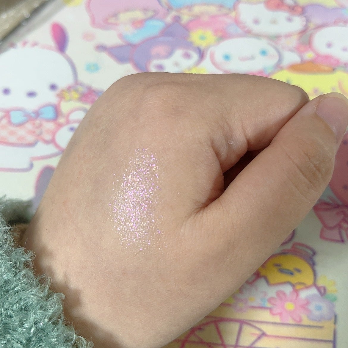 プリティアップアイカラー/バンダイ/単色アイシャドウを使ったクチコミ(5枚目)