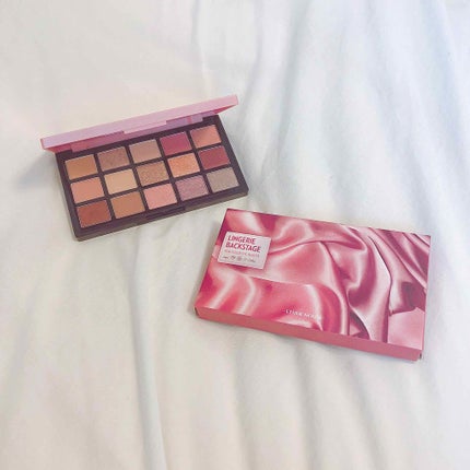 プレイカラーアイパレット ランジェリーバックステージ/ETUDE/アイシャドウパレットを使ったクチコミ(1枚目)