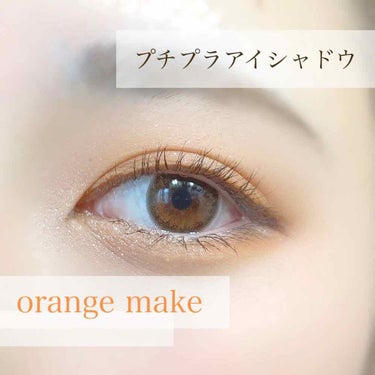 　　　　🌻夏に向けてオレンジメイク🍊

*アイも夏に向けてフレッシュなオレンジカラーに*


［商品紹介］

＊CANMAKE
パーフェクトスタイリストアイズ　19

＊DAISO UR GLAM
ブル