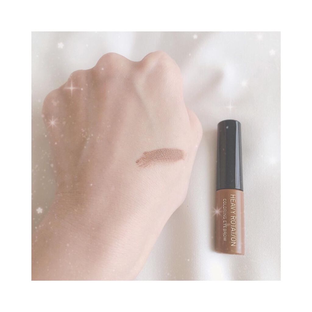 カラーリングアイブロウ/ヘビーローテーション/眉マスカラを使ったクチコミ(3枚目)