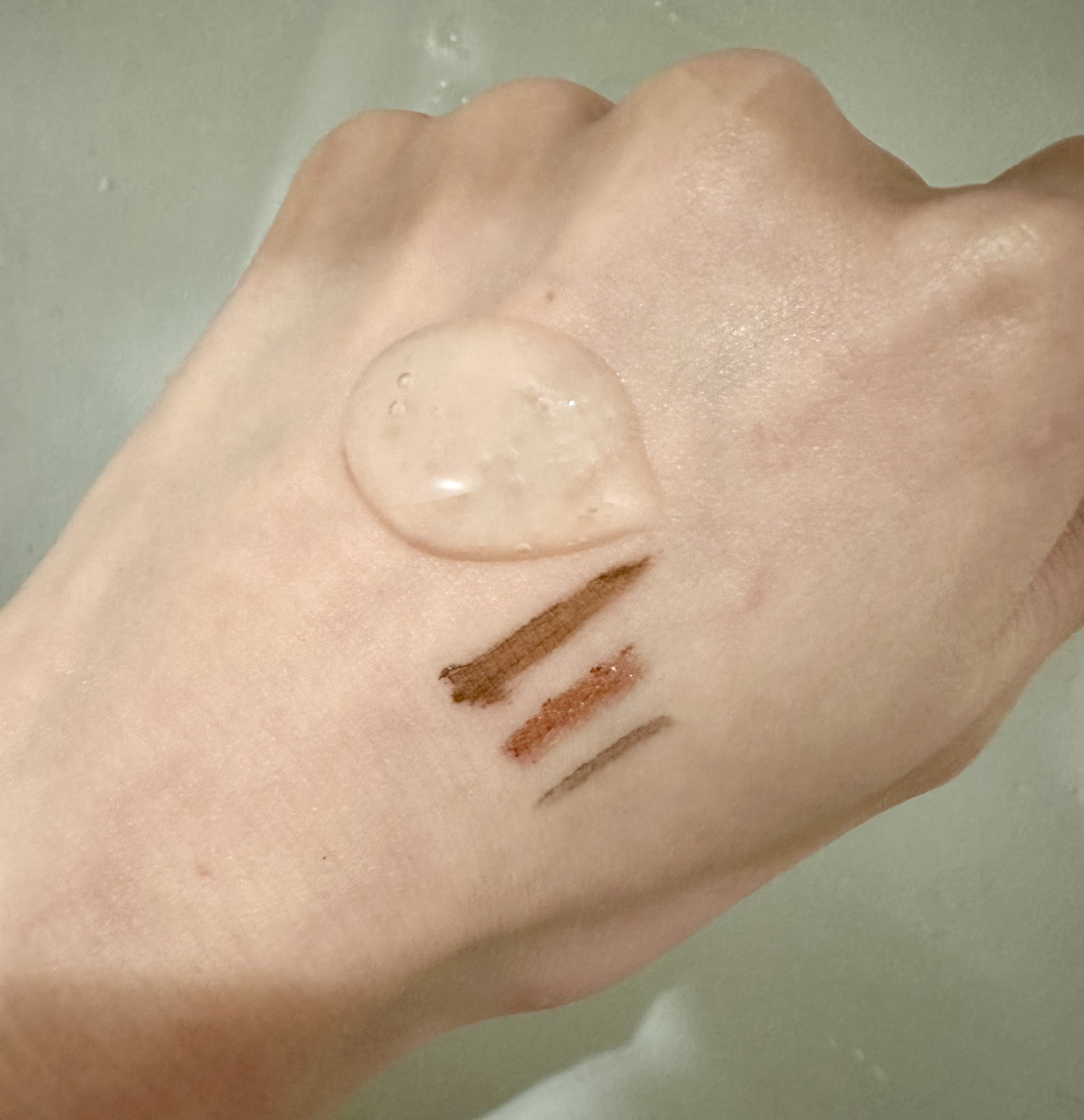 クリアクレンジング 京都宇治茶葉/世田谷コスメ/クレンジングジェルを使ったクチコミ（2枚目）