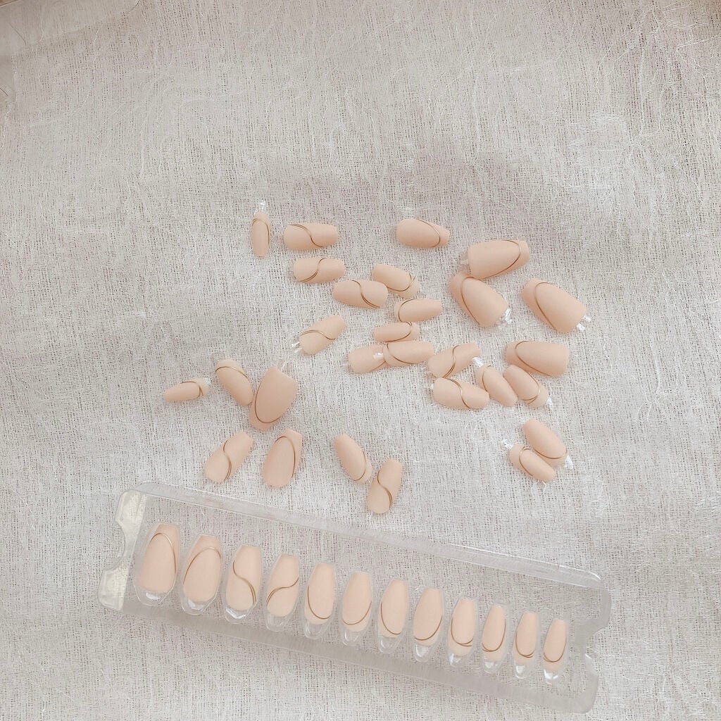 ネイルチップ(シールタイプ)/FINGER SUIT/ネイルチップ・パーツを使ったクチコミ(4枚目)